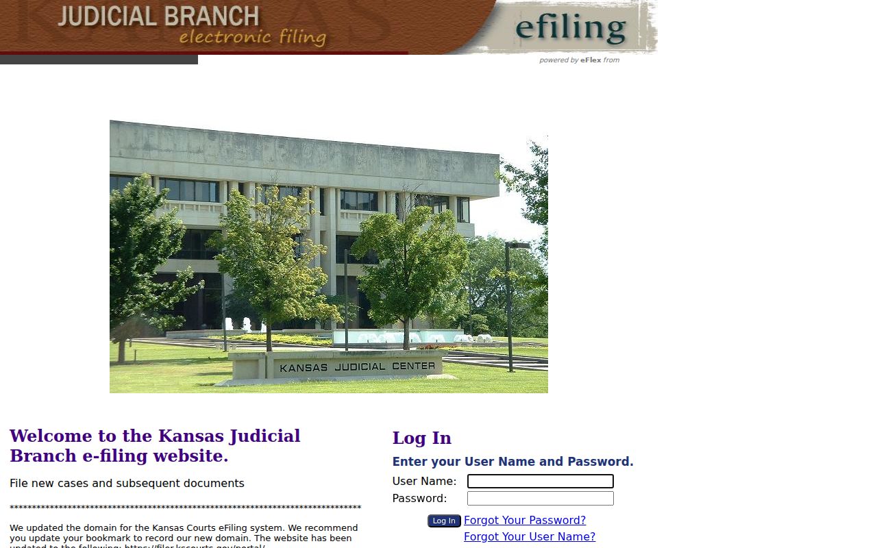 Stanton County case lookup and Kansas eFlex filing distinction