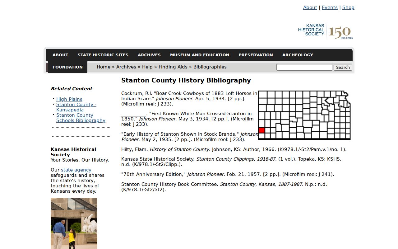 Manter court docket Stanton history bibliography