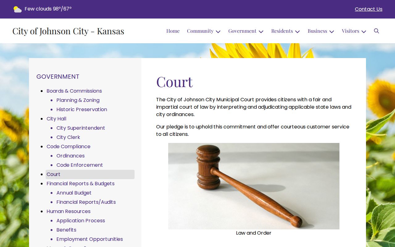 Stanton County court dockets by incorporated city inventory